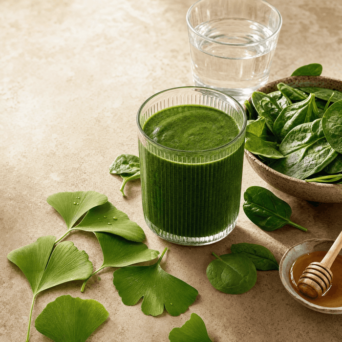 The Ginkgo-Spinach Smoothie Gives You a Fresh Food Format