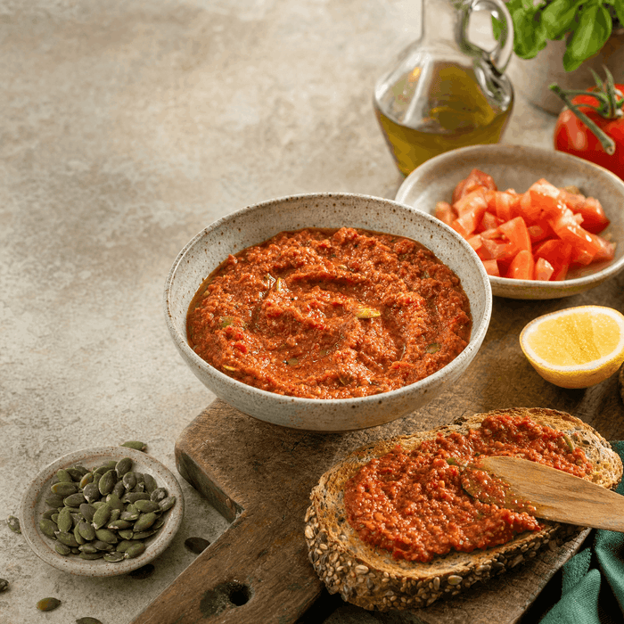 The Pumpkin Seed-Tomato Spread Gives You a Savoury Kitchen Format