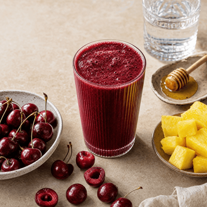 The Cherry-Pineapple Smoothie Gives You a Fresh, Recognisable Format