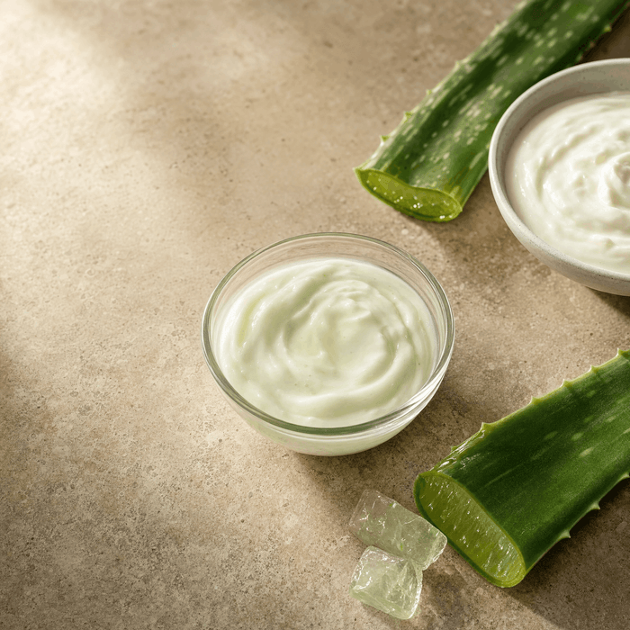 The Aloe-Yogurt Mask Gives You a Simple Two-Ingredient Format