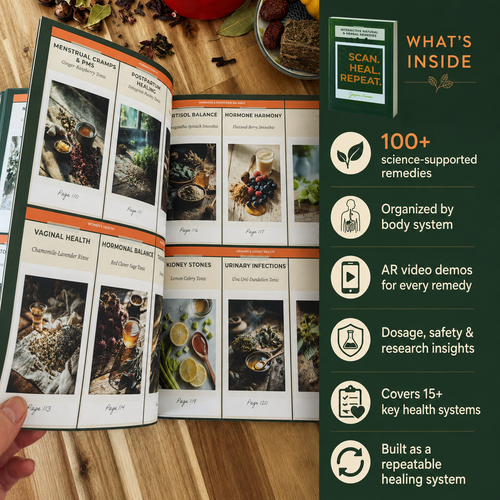 SCAN. HEAL. REPEAT. Interactive Natural & Herbal Remedies